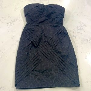 JEAN PAUL GAULTIER Dress BLACK Size S Strapless Cocktail Prom Occasion